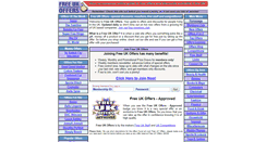 Desktop Screenshot of freeukoffers.com